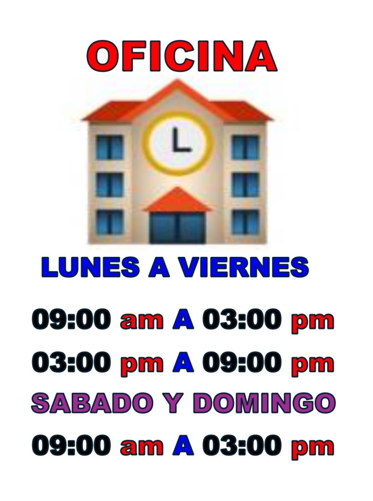 CDC ESTRUCTURA HORARIO